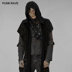 WS-512WJ Post-apocalyptic style hooded scarf?-??Punk Rave Clothing