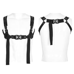 WS-524BDM Post-apocalyptic style strap?-??Punk Rave Clothing