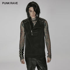 WS-527QTM 2022 Punk PU wrister strap?-??Punk Rave Clothing