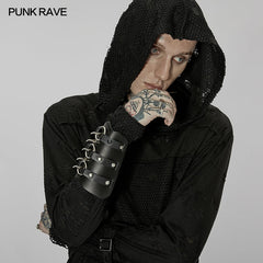 WS-527QTM 2022 Punk PU wrister strap?-??Punk Rave Clothing