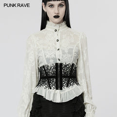 WS-537YDF Gothic withered vine shaped corset?-??Punk Rave Clothing