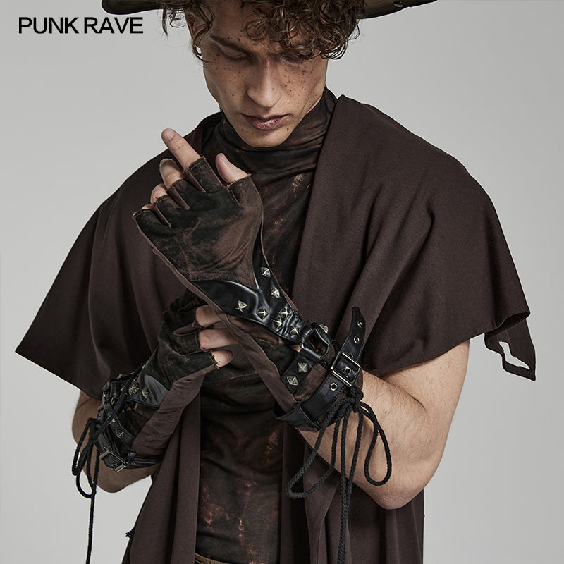 WS-538 2023 Punk gloves?-??Punk Rave Clothing