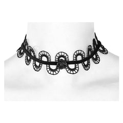 WS-544LHF Gothic snake shaped choker?-??Punk Rave Clothing