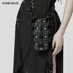 WS-546BB The Post-apocalyptic style water bottle bag?-??Punk Rave Clothing