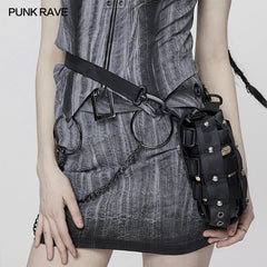 WS-546BB The Post-apocalyptic style water bottle bag?-??Punk Rave Clothing