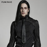 WS-555LHM Goth cross tie?-??Punk Rave Clothing