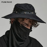 WS-560MZM Post Apocalyptic style distressed hat?-??Punk Rave Clothing