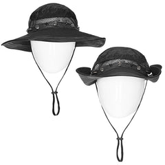 WS-560MZM Post Apocalyptic style distressed hat?-??Punk Rave Clothing