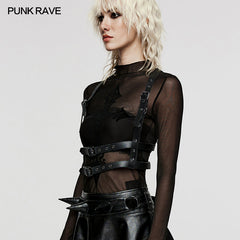 WS-565BDF Punk Y-shaped shoulder harness?-??Punk Rave Clothing