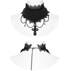 WS-568LHF Gorgeous gothic choker?-??Punk Rave Clothing