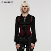 WS-569YDF 2024 Goth Corset?-??Punk Rave Clothing