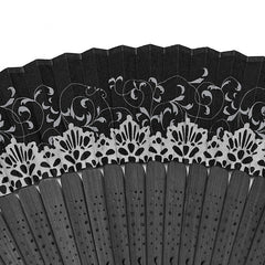 WS-574QTF Goth Carving Fan?-??Punk Rave Clothing