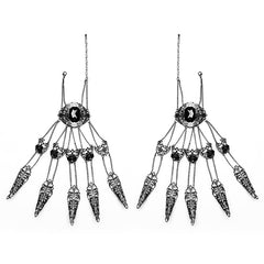 WS-575SSF Goth Finger Bracelet?-??Punk Rave Clothing