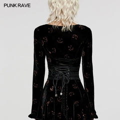 WS-580YDF 2024 PUNK RAVE Corset?-??Punk Rave Clothing