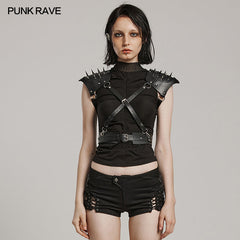 WS-617BDF Spiked Shoulder Harness Straps Gothic Punk Accessories Fashion?-??Punk Rave Clothing