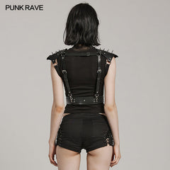 WS-617BDF Spiked Shoulder Harness Straps Gothic Punk Accessories Fashion?-??Punk Rave Clothing