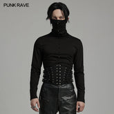WS-631YDM Gothic Lace-Up Punk Corset Waist Cincher Belt?-??Punk Rave Clothing