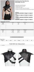WS-676OTM Edgy Cyberpunk Shoulder Harness Vest with Straps Punk Accessories?-??Punk Rave Clothing
