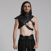 WS-676OTM Edgy Cyberpunk Shoulder Harness Vest with Straps Punk Accessories?-??Punk Rave Clothing
