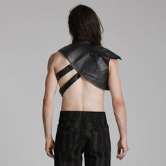WS-676OTM Edgy Cyberpunk Shoulder Harness Vest with Straps Punk Accessories?-??Punk Rave Clothing