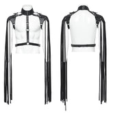 WS-693OTM Punk Tassel Harness Shoulder Armor Gothic Accessories Fashion?-??Punk Rave Clothing