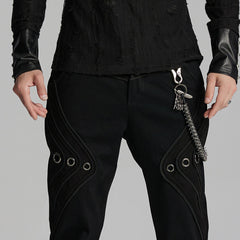 WS-720JTM Gothic Skeleton Chain Punk Rock Waist Belt Accessory?-??Punk Rave Clothing