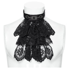 WS-745LHM Victorian Lace Gothic Collar Choker Steampunk Accessories?-??Punk Rave Clothing
