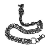 WS-839QTM Vintage Skull Chain Punk Accessories Multi-Layered Biker Wallet Chain