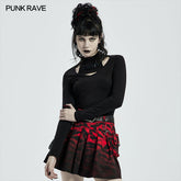 WT-670TCF Punk Function Cut Long sleeve T-shirt?-??Punk Rave Clothing