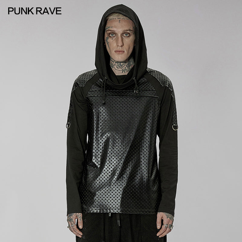 WT-736TCM Dark Goth Long Sleeve T-shirt?-??Punk Rave Clothing