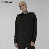 WT-738TCM Gothic daily long sleeve T-shirt?-??Punk Rave Clothing