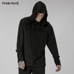 WT-738TCM Gothic daily long sleeve T-shirt?-??Punk Rave Clothing