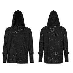 WT-738TCM Gothic daily long sleeve T-shirt?-??Punk Rave Clothing