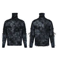 WT-749TCM Post-apocalyptic style T-shirt?-??Punk Rave Clothing