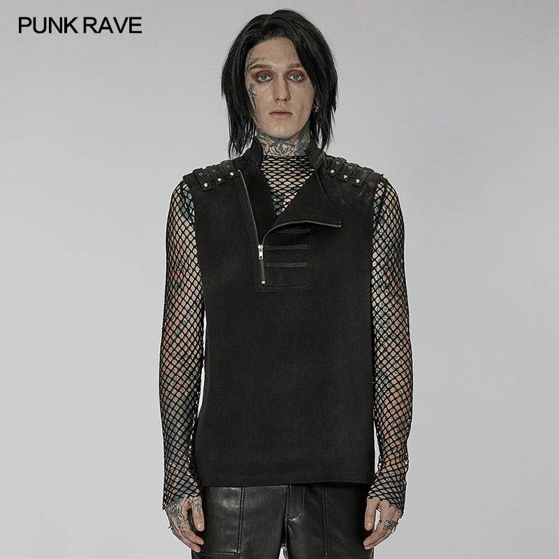 WT-757TDM 2022 Punk handsome vest?-??Punk Rave Clothing