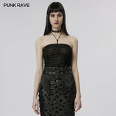 WT-767BXF Goth Daily Bustier?-??Punk Rave Clothing