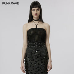 WT-767BXF Goth Daily Bustier?-??Punk Rave Clothing