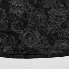 WT-857BXF Gothic Asymmetric Mesh Punk Shirt with Choker Collar?-??Punk Rave Clothing