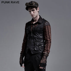 2021 WY-1257MJM Steampunk vest?-??Punk Rave Clothing