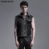 WY-1272MJM PUNK decadent vest?-??Punk Rave Clothing