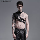 WY-1293XDM Punk mens one-arm shoulder armor?-??Punk Rave Clothing
