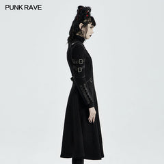 WY-1302XCF Punk Casual Mid Length Coat?-??Punk Rave Clothing