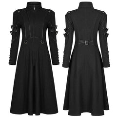 WY-1302XCF Punk Casual Mid Length Coat?-??Punk Rave Clothing