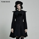 WY-1307ECF 2021 Goth Woollen Coat?-??Punk Rave Clothing