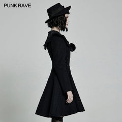 WY-1307ECF 2021 Goth Woollen Coat?-??Punk Rave Clothing