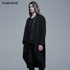 WY-1323XCM Gothic dark devil cardigan?-??Punk Rave Clothing