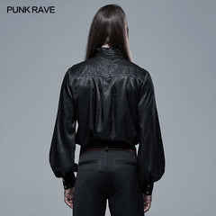 WY-1327CCM Gothic Vampire Count Long Sleeve Shirt?-??Punk Rave Clothing