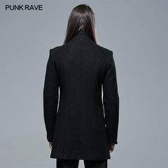 WY-1334ECM Punk Daily Woollen Jacket?-??Punk Rave Clothing