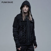 WY-1346XDM Goth Sweater Cardican?-??Punk Rave Clothing