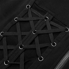 WY-1346XDM Goth Sweater Cardican?-??Punk Rave Clothing